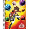 Caderno Capa Dura Universitario Bakugan 10 Materias  c 200 Folhas - Foroni